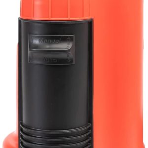 Grafner Drainage Tauchpumpe 750 Watt bis 13000 l/h Förderleistung, mit Schwimmschalter, flachabsaugend bis 25 mm, Ø16mm Fremdkörper, Drainage Schmutzwasserpumpe Schacht Druckpumpe Rot 12