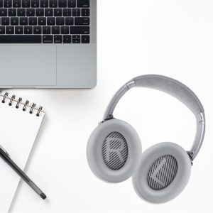 Bingle Ersatz Ohrpolster für Bose QC35, kompatibel mit Bose QuietComfort 35 (QC35 ii) Kopfhörer, Professionelle Ersatz Ohrpolster für Bose QuietComfort 35 II QC35 II（Grau） 15