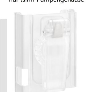 iGuerburn 360° drehbare Etui für Tandem tslim X2, Insulinpumpenhalterung für t:Slim/t:Slim G4, kein einfaches Herausfallen & Brechen Pumpenzubehör - Klar 15