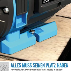 Güde Gartenpumpe GP 6035 (600 W, max. Fördermenge 3200 l/h, Ansaughöhe bis 7 m, Anschlussgewinde 1“ IG, Jet-Pumpe zur Gartenbewässerung) 14