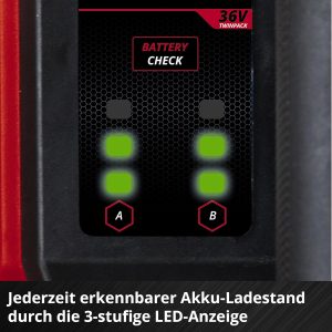 Einhell automatische Akku-Gartenpumpe AQUINNA 36/38 F LED AUTOMATIC Power X-Change (36 V, max. 3800 L/h, max. 37 m Förderhöhe, Automatikfunktion, ECO/Boost, Vorfilter, ohne Akku) 20