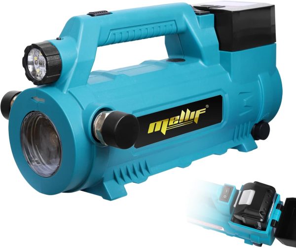 Mellif Wasserpumpe für Makita 18 V Akku, elektrische Gartenpumpe, kabellose tragbare selbstansaugende Pumpe, (nur Werkzeug, keine Batterie) 1