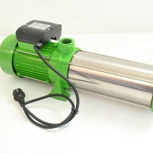 CHM GmbH® Gartenpumpe Edelstahl 2,2 Kw 11 Bar 8600 L/h Kreiselpumpe Wasserpumpe Pumpe für Hauswasserwerk 1,25 Zoll Anschluss, Edelstahl Schaufelräder, sehr gute Laufruhe nur 68 db 5