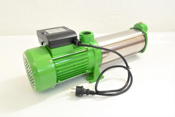 CHM GmbH® Gartenpumpe Edelstahl 2,2 Kw 11 Bar 8600 L/h Kreiselpumpe Wasserpumpe Pumpe für Hauswasserwerk 1,25 Zoll Anschluss, Edelstahl Schaufelräder, sehr gute Laufruhe nur 68 db 3