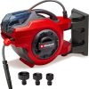 Einhell Akku-Schlauchtrommel GE-HR 18/30 Li-Solo Power X-Change (18 V, automatische Schlauchaufwicklung, bis zu 180° schwenkbar, Wandhalterung, 30 m Gartenschlauch & -spritze, ohne Akku) 8