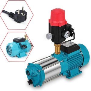 Kreiselpumpe HauswasserwerkGartenpumpe 1300W Centrifugal Pump Built-in motor thermal protection switch Maximaler Durchfluss 4000 Liter/Stunde 12