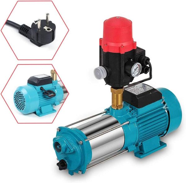 Kreiselpumpe HauswasserwerkGartenpumpe 1300W Centrifugal Pump Built-in motor thermal protection switch Maximaler Durchfluss 4000 Liter/Stunde 3