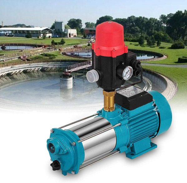 Kreiselpumpe HauswasserwerkGartenpumpe 1300W Centrifugal Pump Built-in motor thermal protection switch Maximaler Durchfluss 4000 Liter/Stunde 6