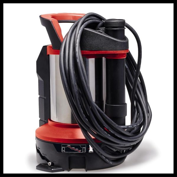 Einhell Schmutzwasserpumpe GE-DP 7935 N-A LL ECO 3-in-1 (790 W, Aquasensor, Ø 35 mm Fremdpartikelgröße, max. 19.500 L/h Fördermenge, inkl. Quick-Connector & Universaladapter) 5