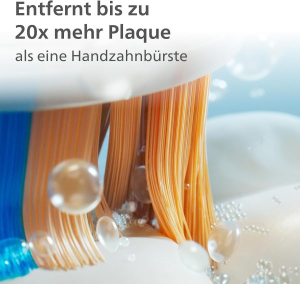 Philips Sonicare Original A3 Premium All-in-One-Ersatz-Bürstenkopf für die elektrische Zahnbürste – 4er-Pack Philips Sonicare Ersatz-Bürstenköpfe in Weiß (Modell HX9094/10) 2