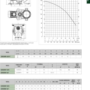 DAB EUROSWIM 50 M 0,75 HP IE2 Elektropumpe für Schwimmbäder, einphasig, selbstansaugend, leise, für Haushalt und Wohnungen, aggressive Flüssigkeiten, Fischzucht, Landwirtschaft und Industrie. 23