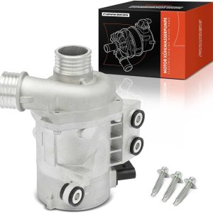 Frankberg Wasserpumpe Zusatzwasserpumpe Elektrisch Kompatibel mit 1er E81 130i 3.0L 2006-2011 1er E87 130i 3.0L 2005-2011 3er E90 323-330 2.5L-3.0L 2004-2011 Replace# 11517586925 19