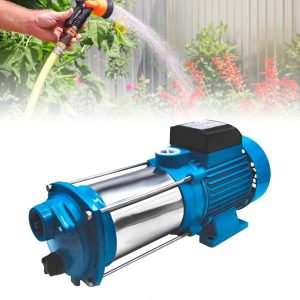 Leistungsstarke Kreiselpumpe 2500W, Bewässerungspumpe für Garten, Jetpumpe mit Druckschalter, 4000 L/H, 110m, Edelstahl 15