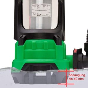 CHM GmbH Tauchpumpe Schmutzwasserpumpe 15000 l/h 1100 Watt für Partikel bis 25mm mit 360° Winkeladapter 6