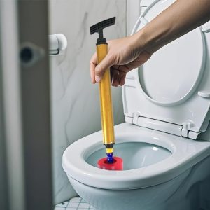 Hochdruck Abflussreiniger Pumpe, Neuer Pömpel Abfluss, Löst Schnell Abflussverstopfung, Toiletten Pömpel, für Toiletten, Waschbecken, Bodenabläufe, Abflussrohre 21